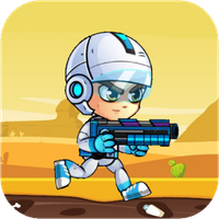 Jetpack HeroRobo Shot and Runn