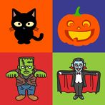 Halloween Memory Game for Kids