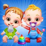 Newborn Twin Baby Care Nursery