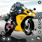 Motorcycle Traffic Racing Game