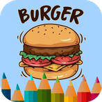 Hamburger coloring game