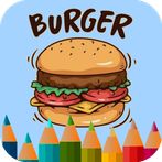 Hamburger coloring game