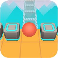 Scrolling Ball in Sky: casual rolling game