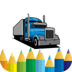 Truck Trailer Coloring