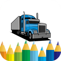 Truck Trailer Coloring