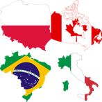 Угадай страну по карте