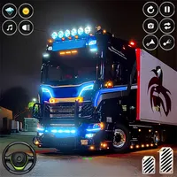 Truck Driving Cargo Transport