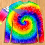 Tie Dye Dress Makeup Artist