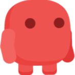 Running red man