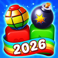 Toy Cubes Pop - Match 3 Game