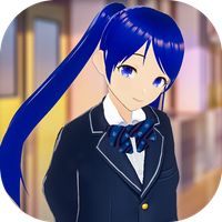 High school anime girl 3D Life
