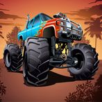 Monster Truck on the Island