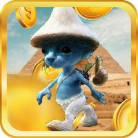 Smurf Cat Monster Blue