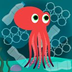 Super Octopus vs Plastic Pollu