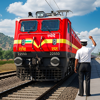Railway Journey: Indian Train