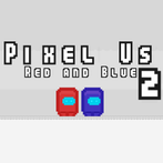 Pixel Us red and Blue 2
