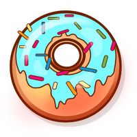Raining random donuts