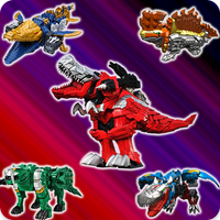DX Ranger Dino Zord Fury Robot