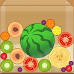 Watermelon Merge Madness 2048