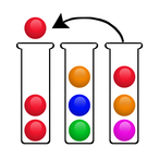 Balls Sort: sort colored balls