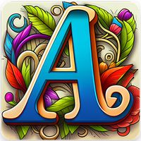 Lore Alphabet Coloring Book