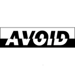 Avoid - Black & White