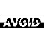 Avoid - Black & White