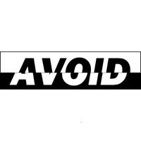 Avoid - Black & White