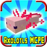 Axolotls Mod for Minecraft PE