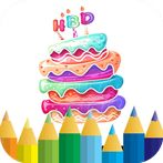 birthday cake coloring game