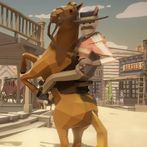 Idle Western Cowboy