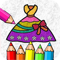 Wedding Dress Coloring Games