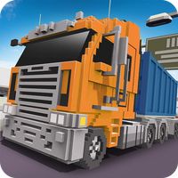 Blocky Truck Urban Transport