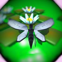 Flying Butterfly Flyer Runner