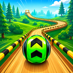 Sky Parkour Run: Ball Game
