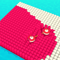 Roller Paint Circle 3D