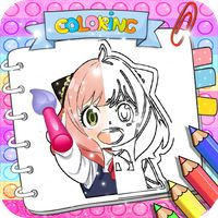 Spy x Family Coloring Book