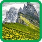 Landscape Pixel Number