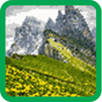 Landscape Pixel Number