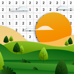 Landscape Art Color By Numbers