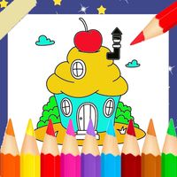 Coloring House Of Cartoon