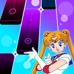 Sailor Moon Piano Game Tiles