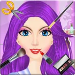 Make Up Me Doll Girls Salon