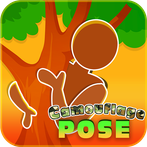 Camouflage Pose