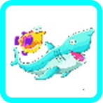 Sea Animals Pixel Art