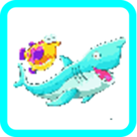 Sea Animals Pixel Art