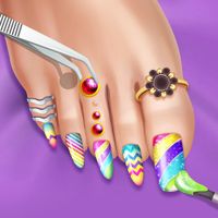 ASMR Salon: Foot Care Makeup