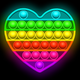Pop It Glow Antistress Fidgets