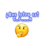 Que letra es