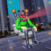 Toilet Monster Adventure Fight